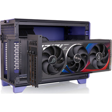 Thermaltake TR100 Future Dusk Mini Tower Case (Purple | 2x USB-A | 1x USB-C)