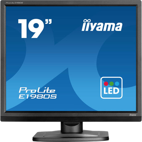 Iiyama prolite e1980s-b1 19 Monitor (schwaarz, HDMI, Displayport)