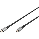 Digitus USB-C 4 gen2 propojovací kabel USB-C (černošedý, 3 metry)