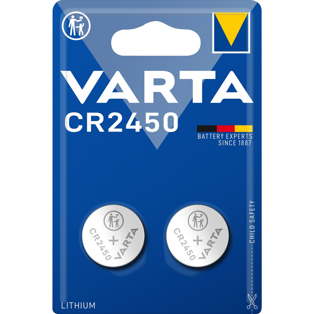 Varta professional CR2450 battery (2 pieces)