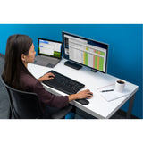 Kensington ergosoft wrist rest for standard keyboards (black)