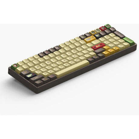 Iqunix f97 glécklech ape wirlose mechanesch Keyboard