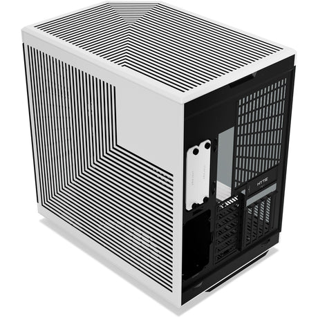 Hyte Y70 Touch Infinite Mid-Tower Case (White Black | 2x USB-A | 1x USB-C | Tempered Glass)