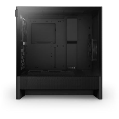 Nzxt h5 flow v2 midi tower case (black | 1x usb-a | 1x usb-c | tempered glass)