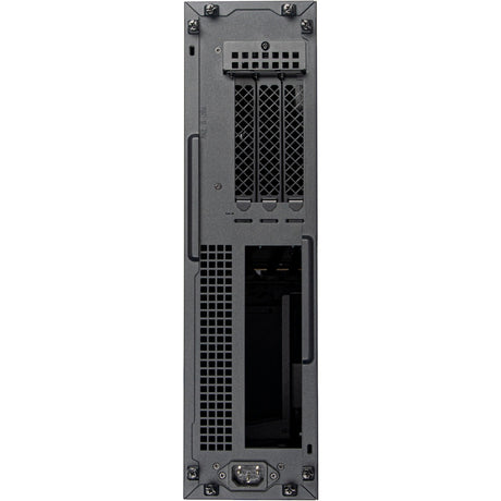Silverstone milo 12 mini věžový kryt (černý | 2x USB-A | 1x USB-C)