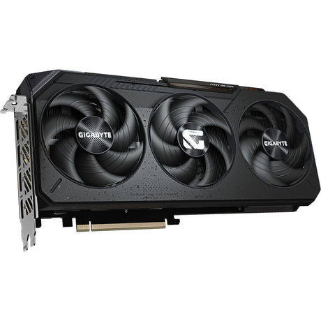 Gigabyte Radeon RX 9070 Gaming Oc 16G vaizdo plokštė (juoda, 2x ekrano prievadas, 2x HDMI, Rdna4)