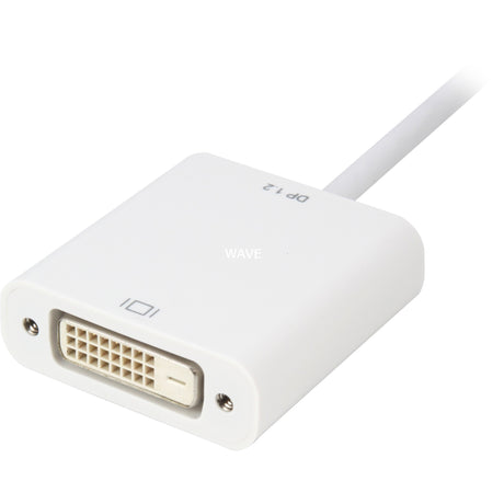 Câble Sharkoon displayport 1.2 > dvi24+1 (blanc, 0,15 mètres)