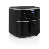 Princess 182238 Digital Airfryer 4L Hot Air Fryer (black, 4 litres | hot air | adjustable airfryer rack | BPA-free)