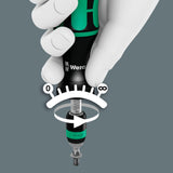 Wera 7440 41 Kraftform Torque Screwdriver Set 0.3-3.0 Nm (Black Green, 26-piece)