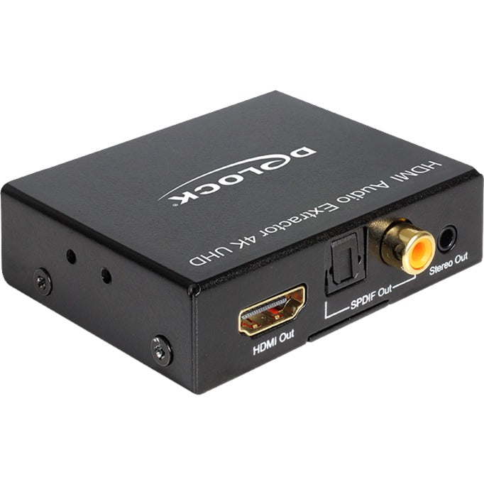 Delock HDMI audio extractor 4K adapter (black)