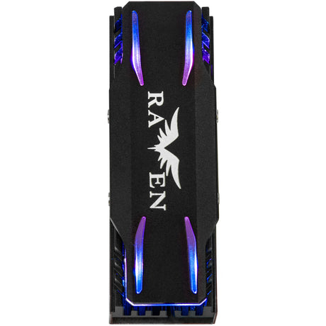 Chladič Silverstone TP03-ARGB (černý, vhodný pro m.2 2280 SSD)