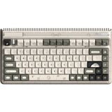 Iqunix og80 hitchhiker wireless mechanical keyboard (gray, us layout (qwerty), cherry mx silent red, 80% (tkl), rgb leds, hot-swappable, pbt, 2.4ghz | bluetooth 5.1 | usb-c)