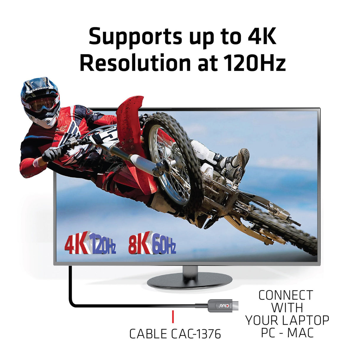 Club 3D HDMI AOC Deimhnithe