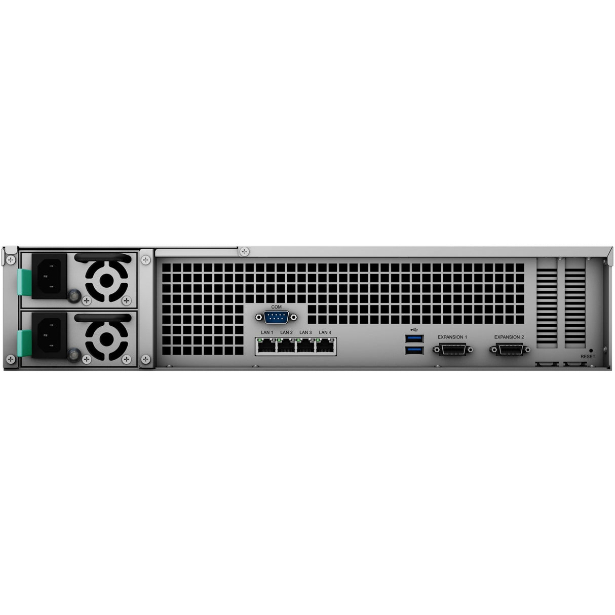 Synology RackStation RS3621RPxs NAS (black-grey, 4x LAN, USB 3.0)