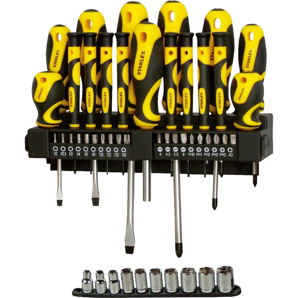 Stanley 47-piece screwdriver set tool kit (bits and screwdrivers)