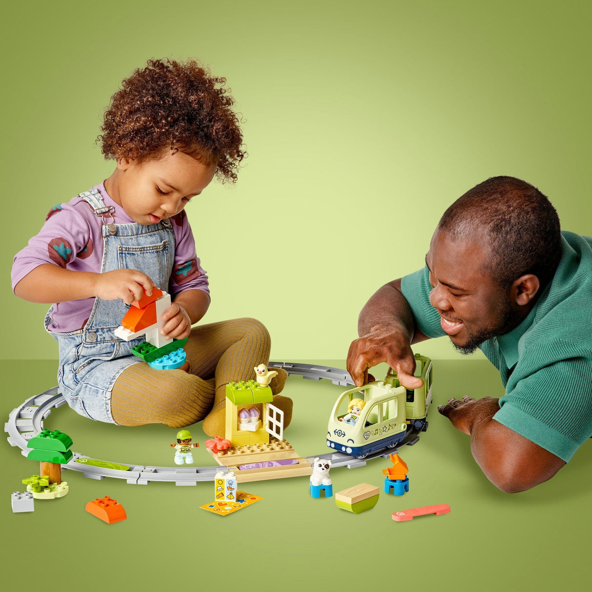 Lego Duplo - train d'aventure interactif - 10427