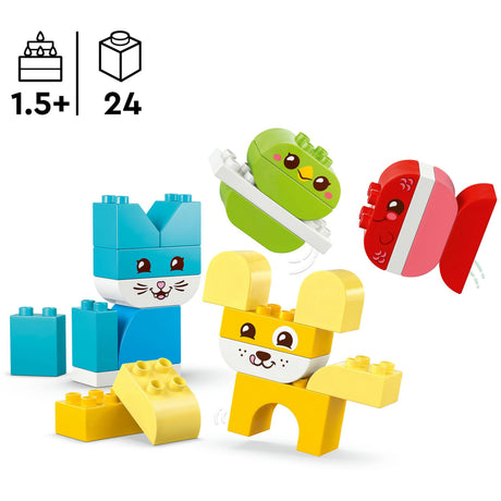 Lego Duplo 10477 3-an-1 meng éischt kreativ Hausdéieren