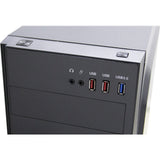 Inter-Tech B-42 RGB Midi Tower Case (Black | 3x USB-A | RGB | Window)
