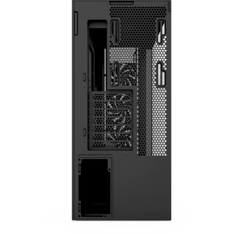 NZXT H7 Flow (2024) Midi Tower Case (Black | 2x USB-A | 1x USB-C | Tempered Glass)
