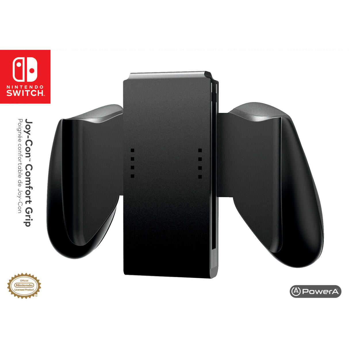 Powera switch joy-con greb sort montering (sort)