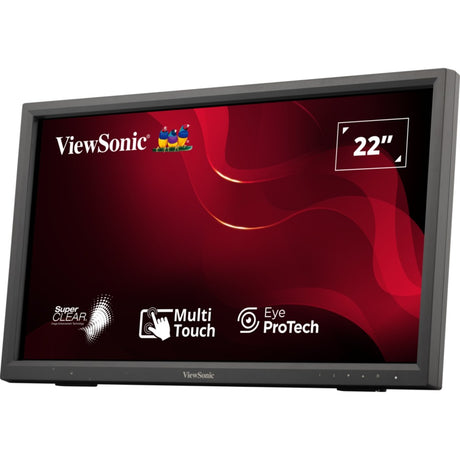 Viewsonic IR touch monitor TD2223-2 22 (black, HDMI, VGA, DVI, USB-A, USB-B)