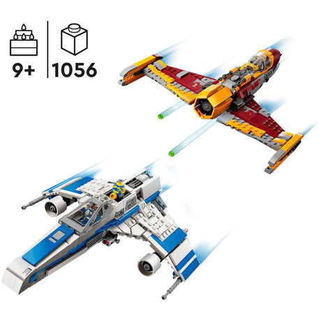 Lego star wars - nová republika e-krídlo vs. Shin Hati's Starfighter Construction Toy (75364)