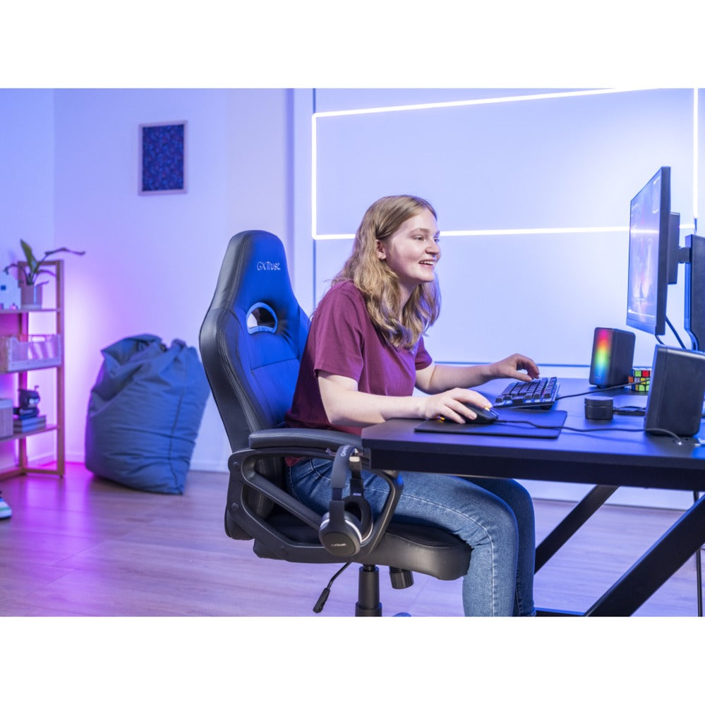 Trust GXT 611 Wezz Illuminated 2.0 RGB Speaker Set PC Speaker (Black, RGB LEDs)