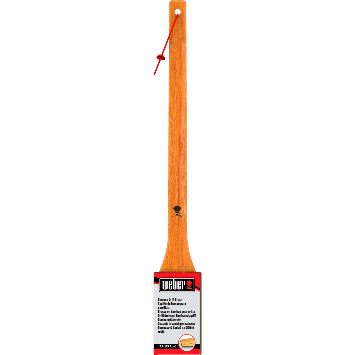 Weber cleaning brush - bamboo grill cleaning brush (45 cm)