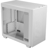 Aerocool Stormfront Mini Mini Tower Case (White | 2x USB-A | 1x USB-C | Window)