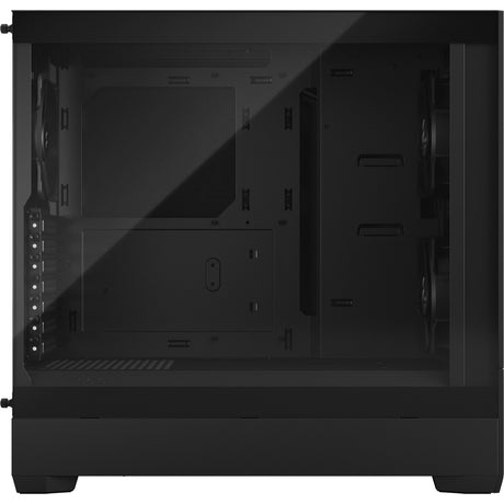 Fractal design pop tyst svart tg klarton midi tower hölje (svart | 2x USB-A | härdat glas)