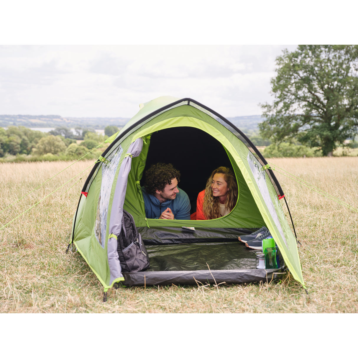 Coleman Darwin 2 Plus Blackout Tent (dark green)
