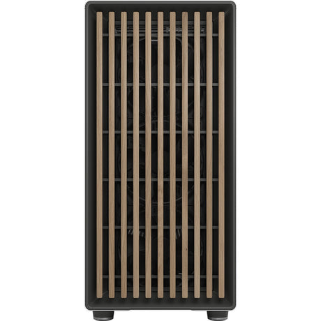 Fractal design north xl midi tower behuizing (wit houtkleur | 2x usb-a | 1x usb-c | tempered glass)
