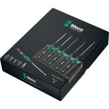 Wera 2067 6 electronics Torx BO screwdriver set + rack (black green, 6-piece)