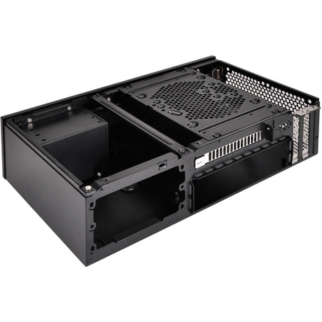Silverstone sst-ml09b htpc kryt (černý | 2x usb-a)