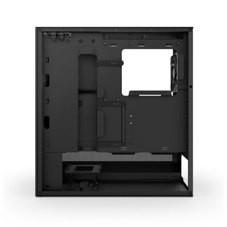 Nzxt h5 flow v2 midi tower case (black | 1x usb-a | 1x usb-c | tempered glass)