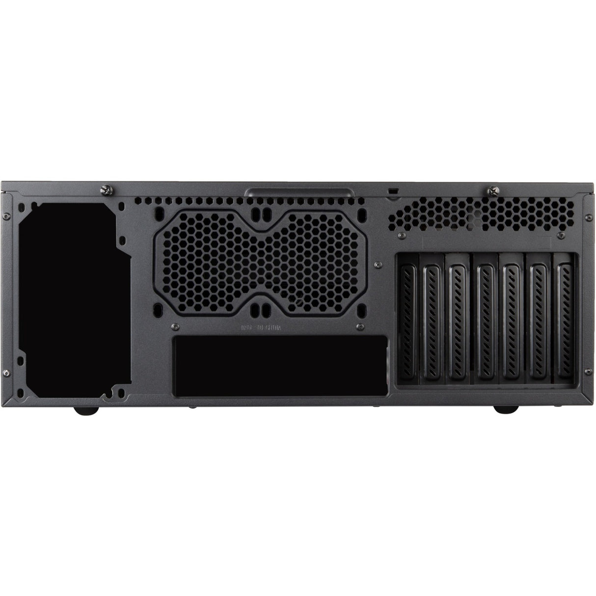 Silverstone sst-gd11b htpc behuizing (zwart | 2x usb-a | 1x usb-c)