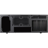 Silverstone sst-gd11b htpc behuizing (zwart | 2x usb-a | 1x usb-c)
