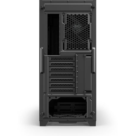 Sharkoon s25 silent midi tower behuizing (zwart | 2x usb-a | 1x usb-c)