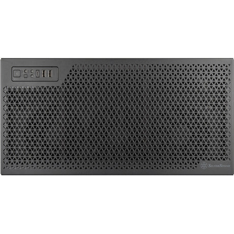 Silverstone RM52 Servergehäuse (schwarz | 2x USB-A | 1x USB-C)