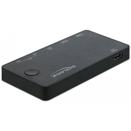 Díghlasáil HDMI USB-C Athraigh KVM 4K 60 Hz le lasc USB 2.0 KVM