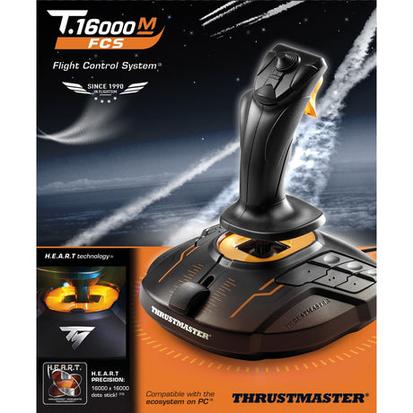 Thrustmaster T.16000M FCS Joystick (black orange, PC)