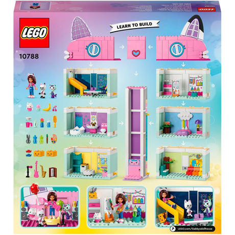 Lego gabby's poppenhuis - gabby's poppenhuis constructiespeelgoed (10788)