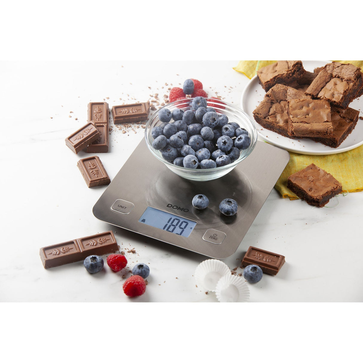 Domo DO9239W Prestige XL Kitchen Scale (Stainless Steel)