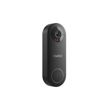Przewodowy dzwonek wideo Poe Reolink smart 2k+ z dzwonkiem (czarny)