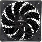 Ventilateur de boîtier Silverstone Air Penetrator 184i Pro (noir, 180 x 180 x 32 mm, PWM)