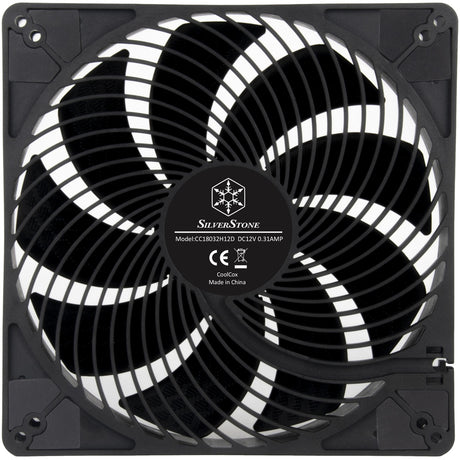 Ventilátor Silverstone air penetrator 184i pro case (čierny, 180 x 180 x 32 mm, pwm)