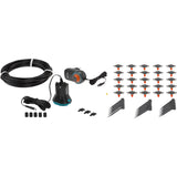 Gardena Set for Fully Automatic Flower Box Irrigation Irrigation Computer (grey black, 1407-20)