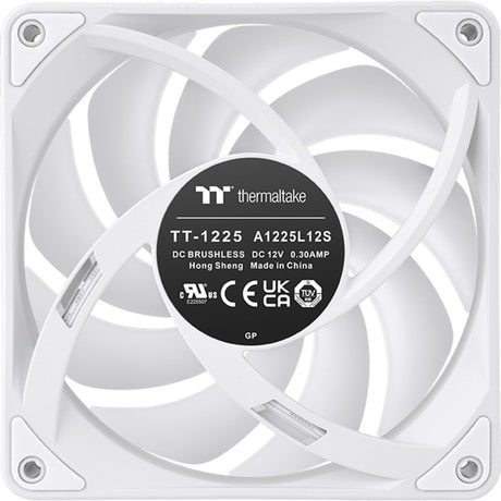 Thermaltake CT120 EX Reverse ARGB Sync PC Cooling Fan Snow (3-Fan Pack) Case Fans (White, 3 pieces, 120 x 120 x 25 mm, PWM)