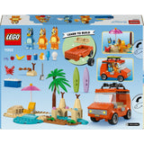 Lego bluey - bluey's car ride to the beach construction toy (11202)