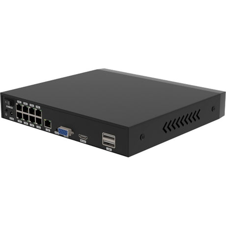 Foscam fn9108he, 8kanálový 5MP síťový videorekordér poe (černý, poe, bez hdd)